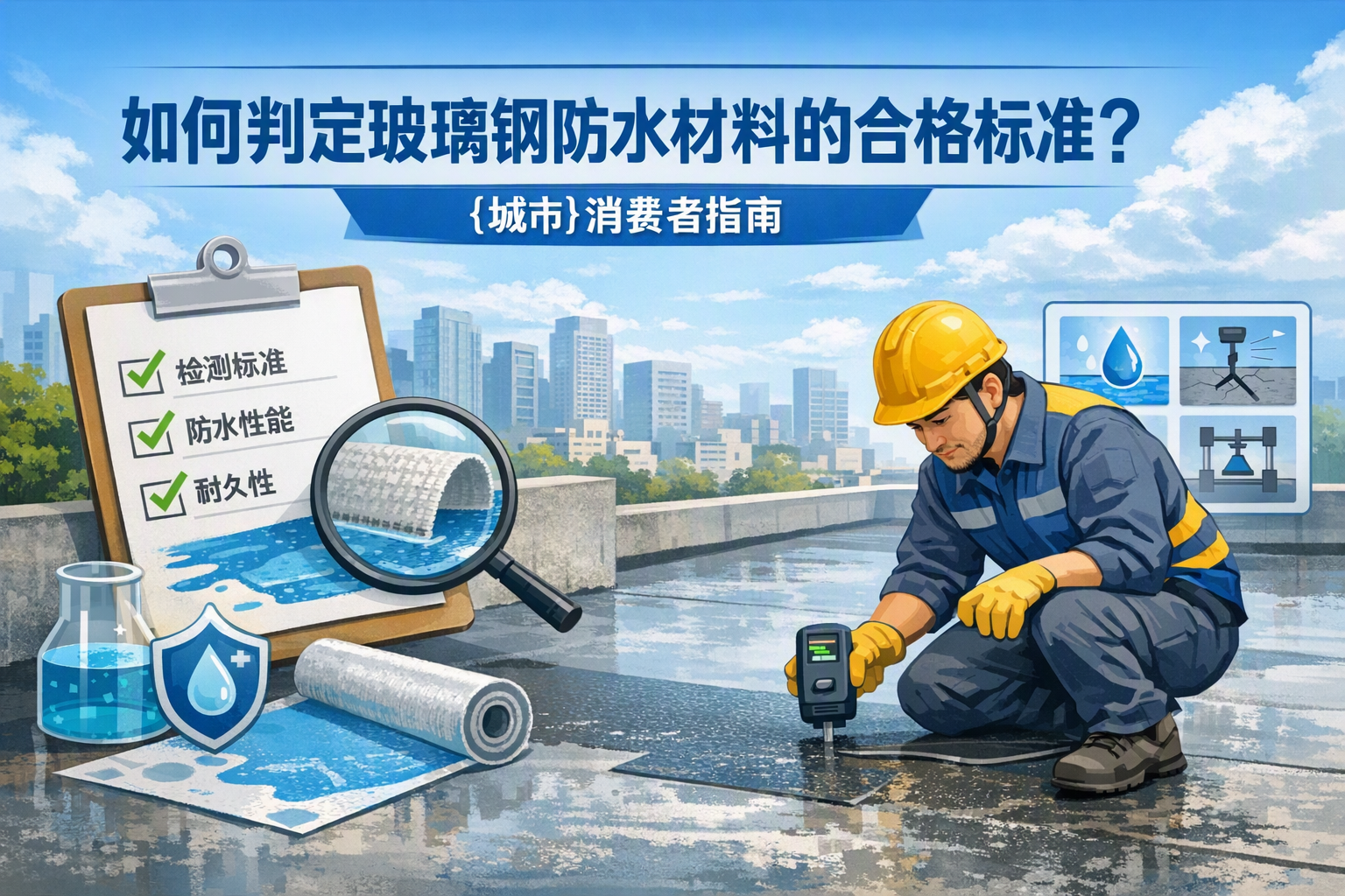 如何判定玻璃钢防水材料的合格标准? 广安 消费者指南